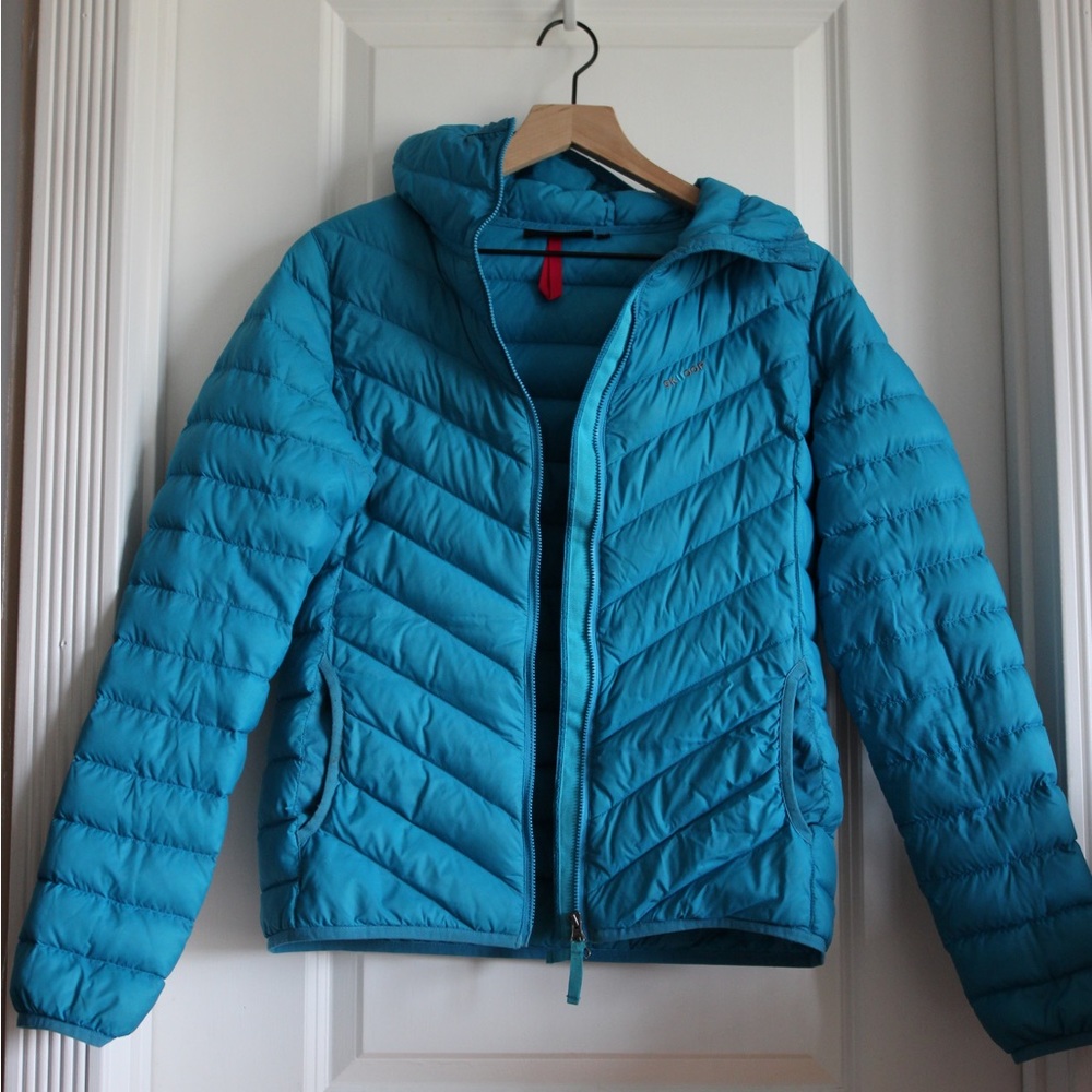 skhoop blue puffer jacket